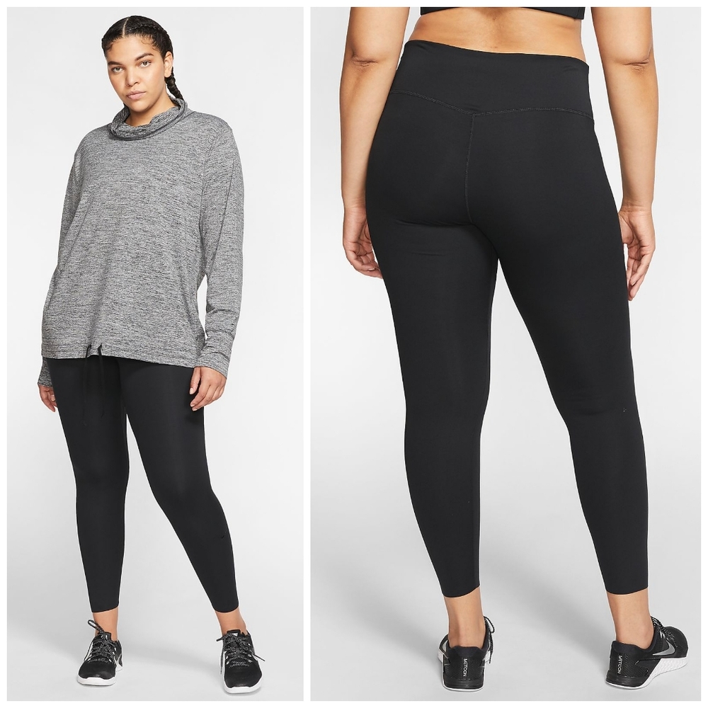 Nike One Luxe Mid-Rise Tights • SZ 1X (16W-18W) - Picture 1 of 4